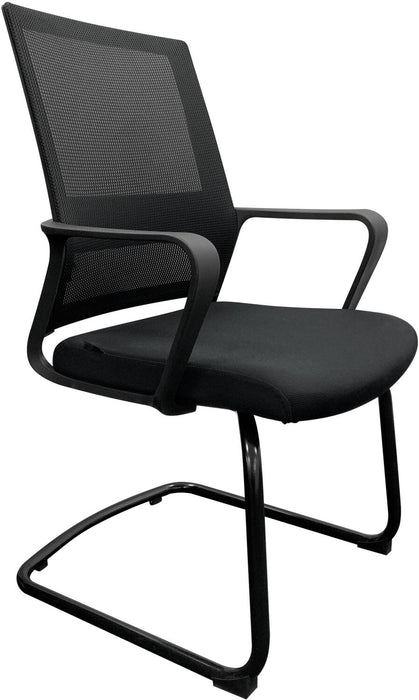 Formetiq B/CHC202-BK-G0 Oslo Meeting Chair with Fixed Arms Chair formetiq