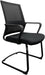Formetiq B/CHC202-BK-G0 Oslo Meeting Chair with Fixed Arms Chair formetiq