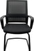 Formetiq B/CHC202-BK-G0 Oslo Meeting Chair with Fixed Arms Chair formetiq