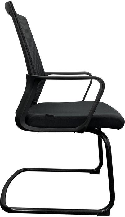 Formetiq B/CHC202-BK-G0 Oslo Meeting Chair with Fixed Arms Chair formetiq