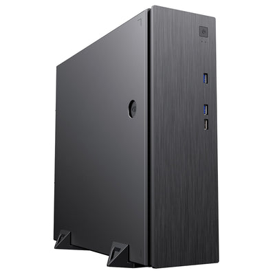 CiT S506 Tower Or Slim Desktop Micro-ATX/ITX Black Case - CIT-S506 PC Case CiT