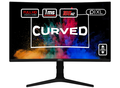 piXL CM27C7 27" 165Hz 1ms Curved Desktop Monitor Desktop Monitor PiXL