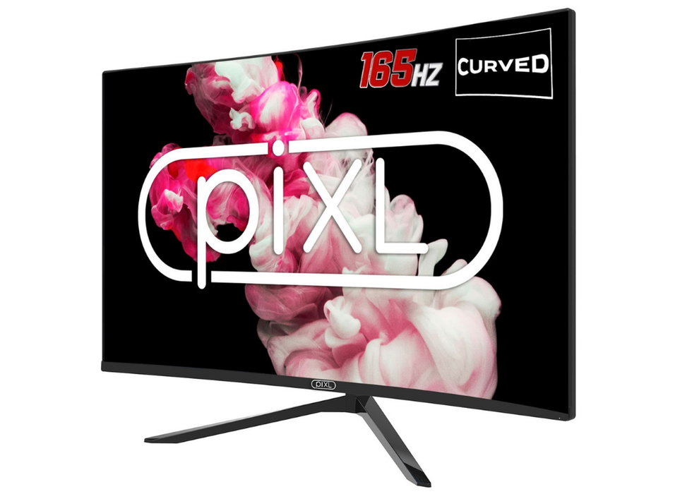 piXL CM27GF6D 27" 165Hz 6ms Full HD Curved Desktop Monitor