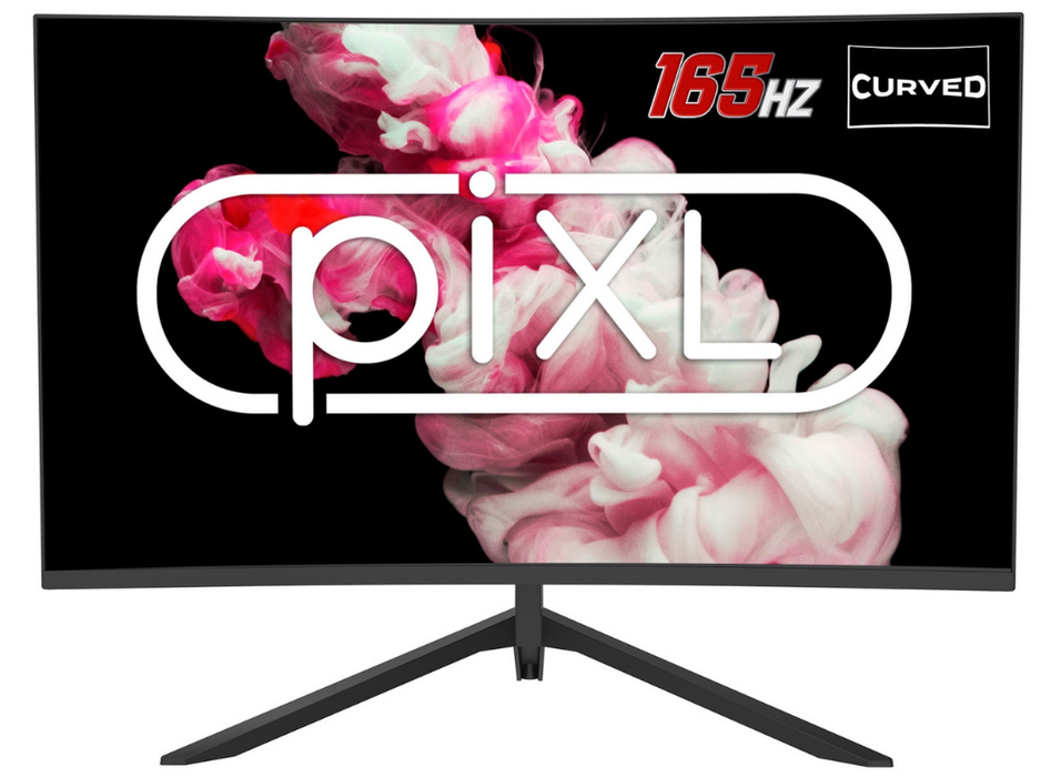 piXL CM27GF6D 27" 165Hz 6ms Full HD Curved Desktop Monitor