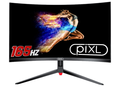 piXL CM32GF5 32" 165Hz 5ms Full HD Curved Gaming Monitor Gaming Monitor PiXL