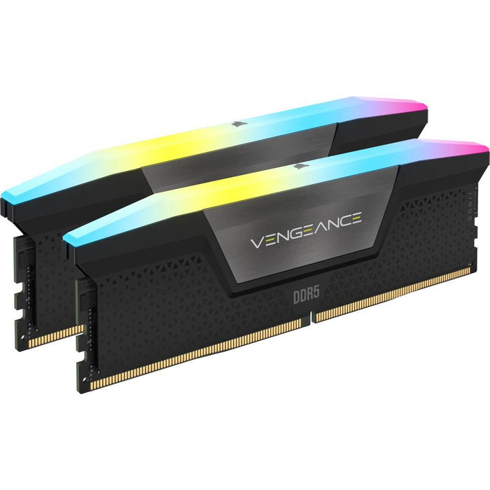Corsair VENGEANCE RGB DDR5 64GB 6000MHz High-Performance Gaming Memory Kit | CMH64GX5M2B6000C30 Memory Module Corsair