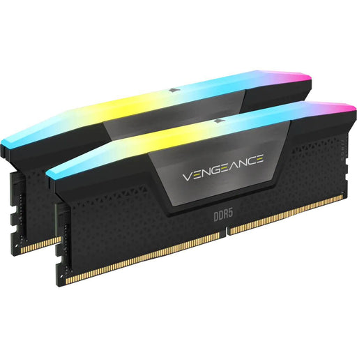 Corsair VENGEANCE RGB DDR5 64GB 6400MHz High-Performance Gaming Memory Kit | CMH64GX5M2B6400C32 Memory Module Corsair