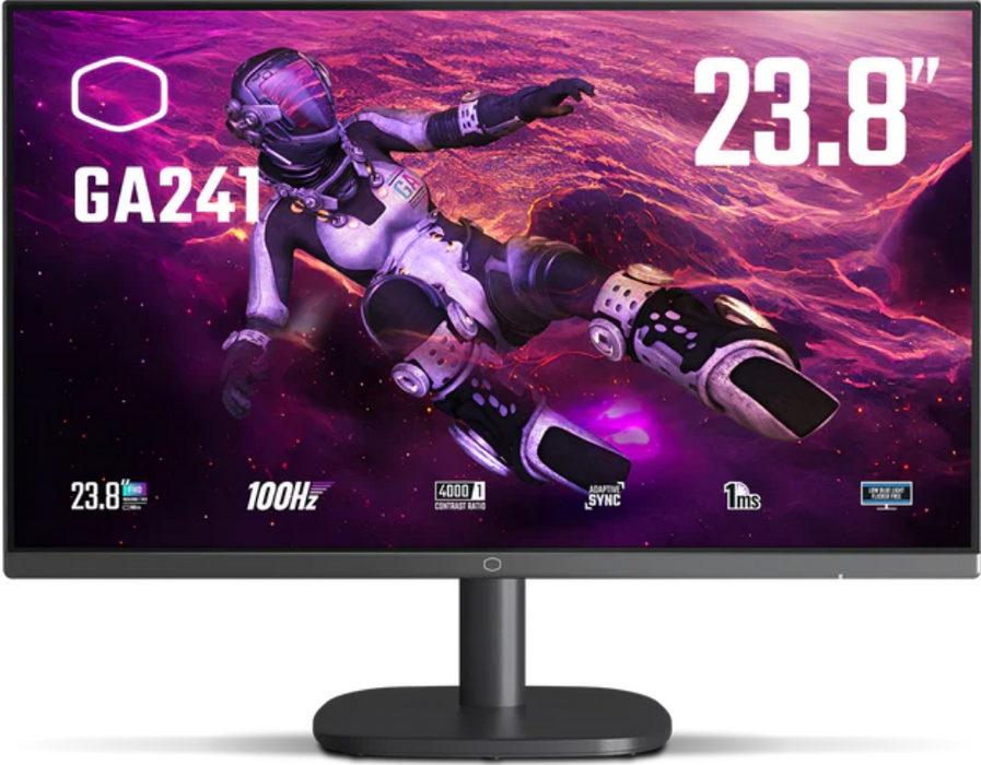Cooler Master GA241 23.8" 100Hz Full HD VA Desktop Monitor