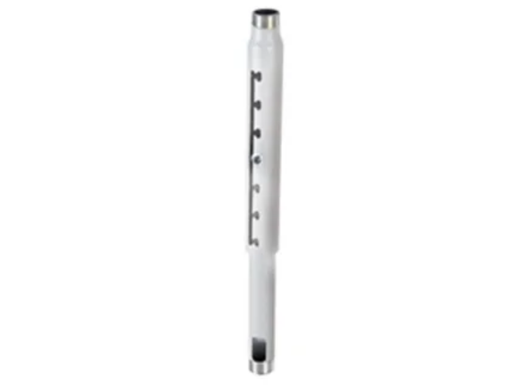 Chief CMS009012W 9-12 Inch (22.86cm - 30.48cm) Adjustable Extension Column, Pole - White Projector Mount Chief