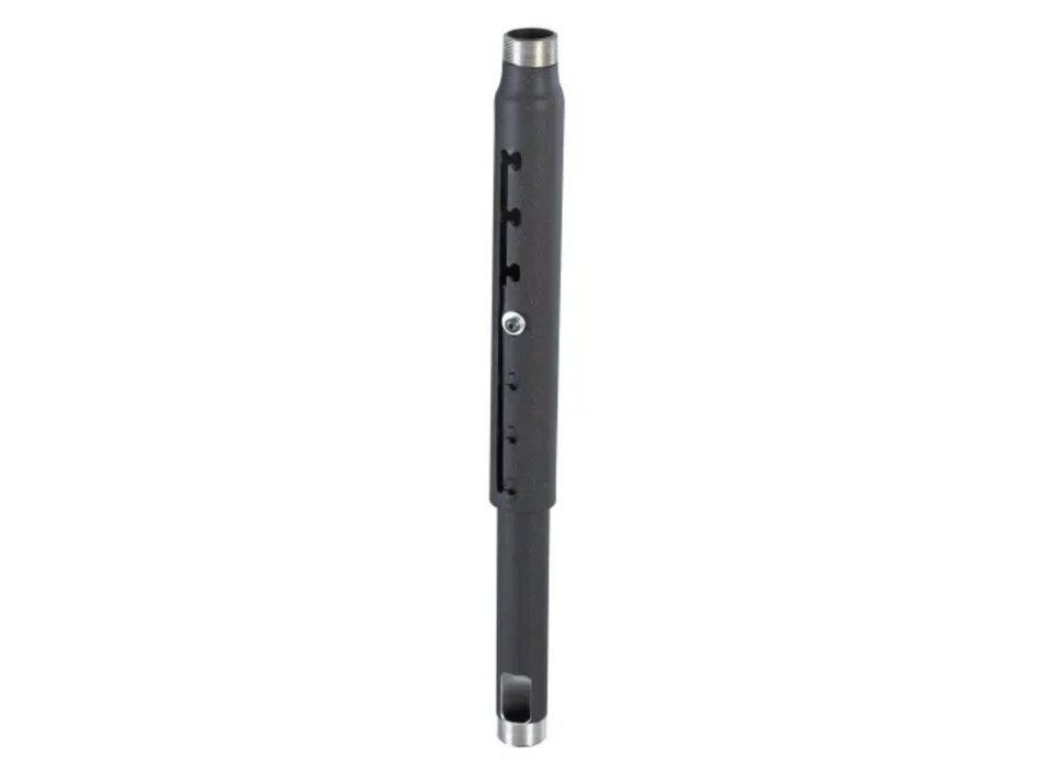 Chief CMS009012 9-12 Inch (22.86cm - 30.48cm) Adjustable Extension Column, Pole - Black Chief Projector Mount Chief