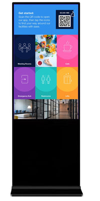 CleverTouch CM Totem CTL-49T112KEK1 49” Freestanding Display CleverTouch Freestanding Display CleverTouch