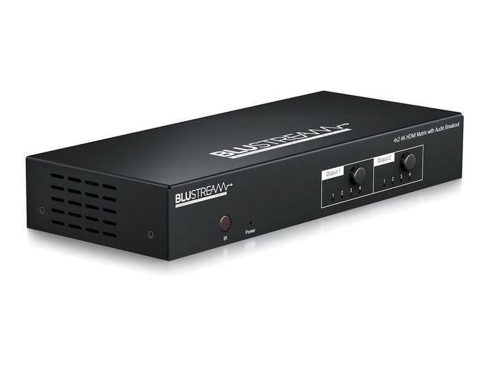 BluStream Contractor 4x2 HDMI Matrix | CMX42AB Splitter BluStream