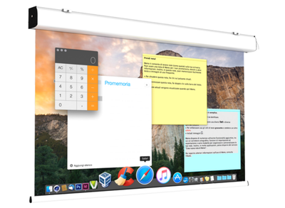 Screen International 1:1 (160x160cm) Compact Electric Screen | COM160X160 Screen International Projector Screen Screen International