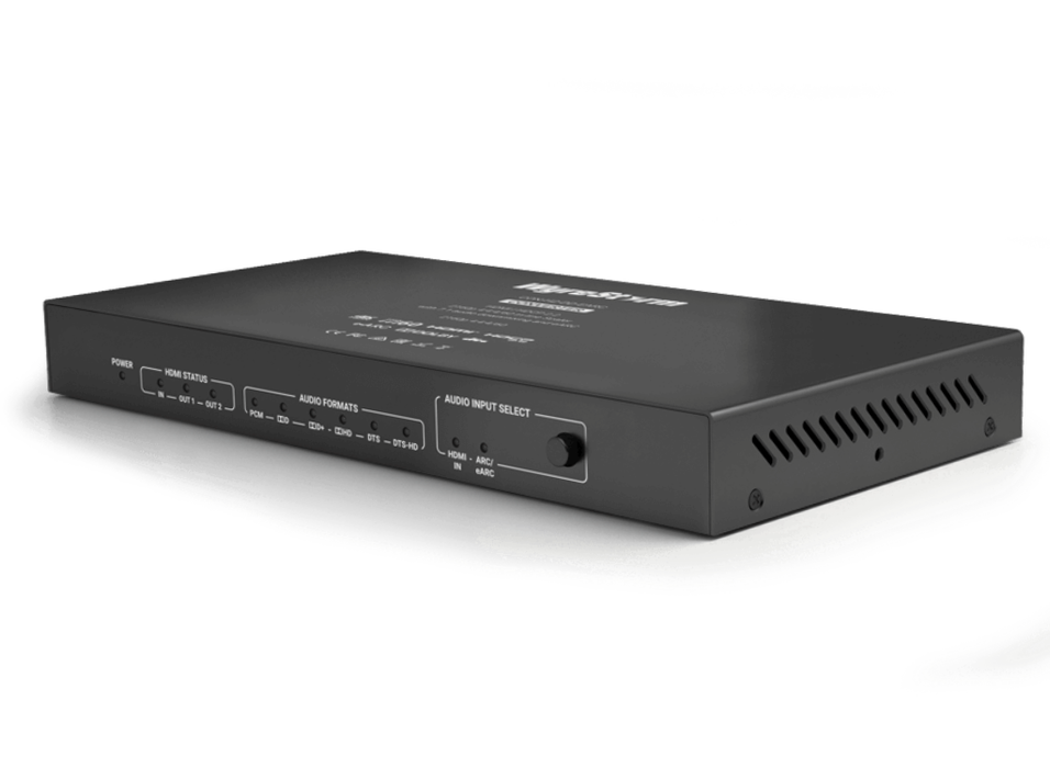 WyreStorm CON-H2-DD-EARC 4K HDMI Scaler | DSP Audio Breakout & eARC Support Video Scaler WyreStorm