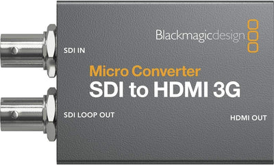 Blackmagic Micro Converter SDI to HDMI 3G | CONVCMIC/SH03G Video Signal Converters Blackmagic
