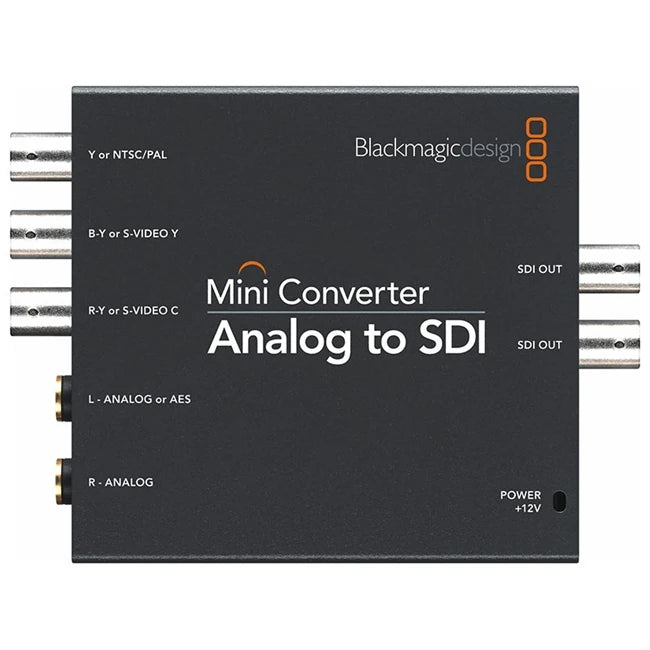 Blackmagic Design Mini Converter Analogue to SDI | CONVMAAS2 Video Signal Converters Blackmagic