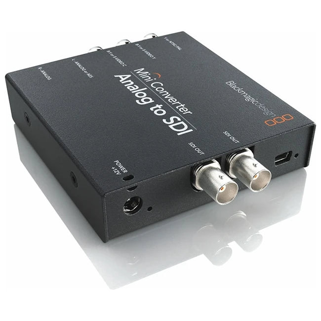 Blackmagic Design Mini Converter Analogue to SDI | CONVMAAS2 Video Signal Converters Blackmagic