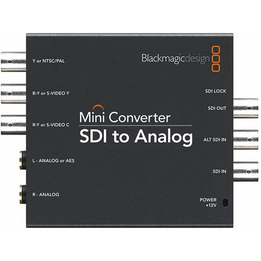 Blackmagic Design Mini Converter SDI to Analogue | CONVMASA Video Signal Converters Blackmagic