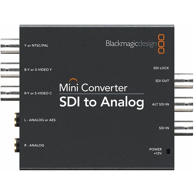 Blackmagic Design Mini Converter SDI to Analogue | CONVMASA Video Signal Converters Blackmagic