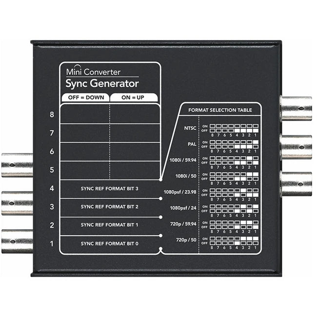 Blackmagic Design Mini Converter, Sync Generator | CONVMSYNC Video Signal Converters Blackmagic