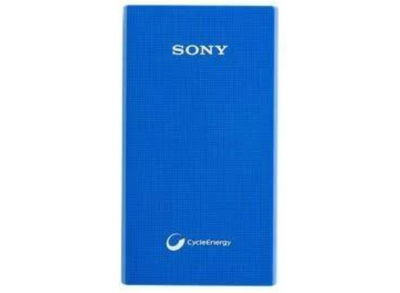 Sony Lithium Polymer (LiPo) 5000 mAh, Blue | CP-V5ABL Sony Power Bank Sony