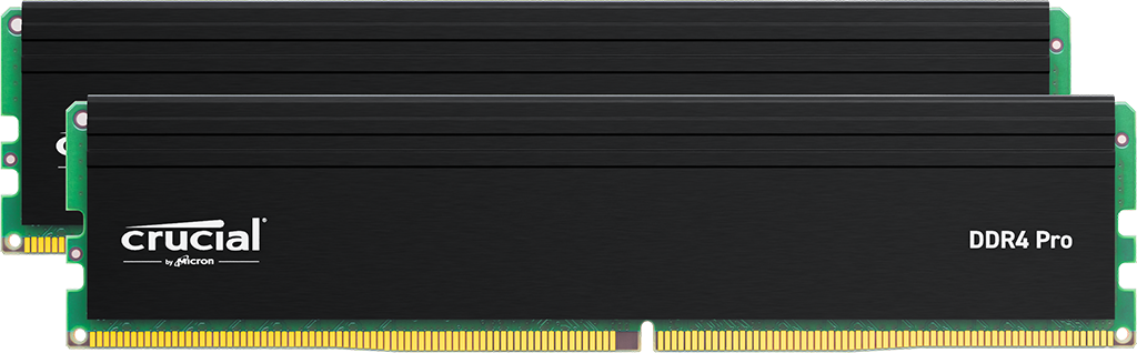 Crucial Pro 64GB DDR4 3200MHz Desktop RAM | CP2K32G4DFRA32A Memory Module Crucial