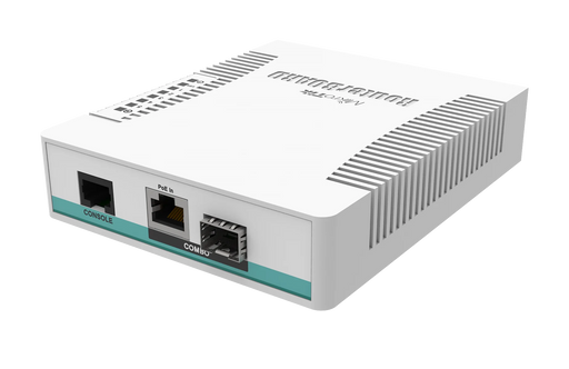 MikroTik Fiber Switch 1xRJ45 SFP Combo 5xSFP Desktop RouterOS | CRS106-1C-5S Network Switches MikroTik