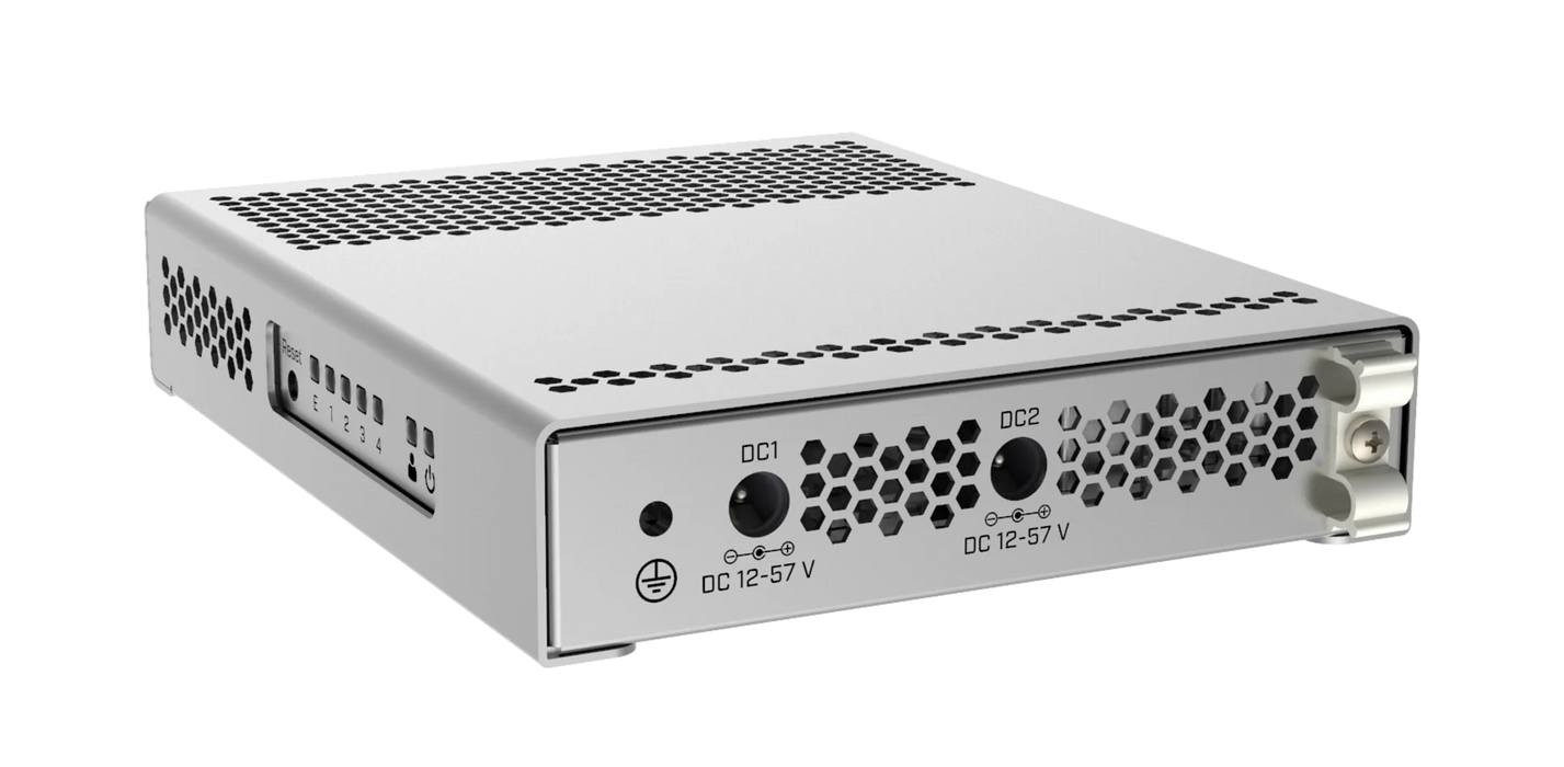 MikroTik 10G Switch 4xSFP+ Fanless Compact Metal Case | CRS305-1G-4S+IN Network Switches MikroTik