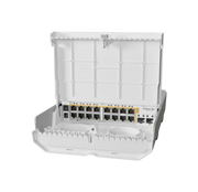 MikroTik netPower 16P PoE Switch 16x1G RJ45 Outdoor Enclosure 2xSFP+ Uplinks |CRS318-16P-2S+OUT Network Switch MikroTik
