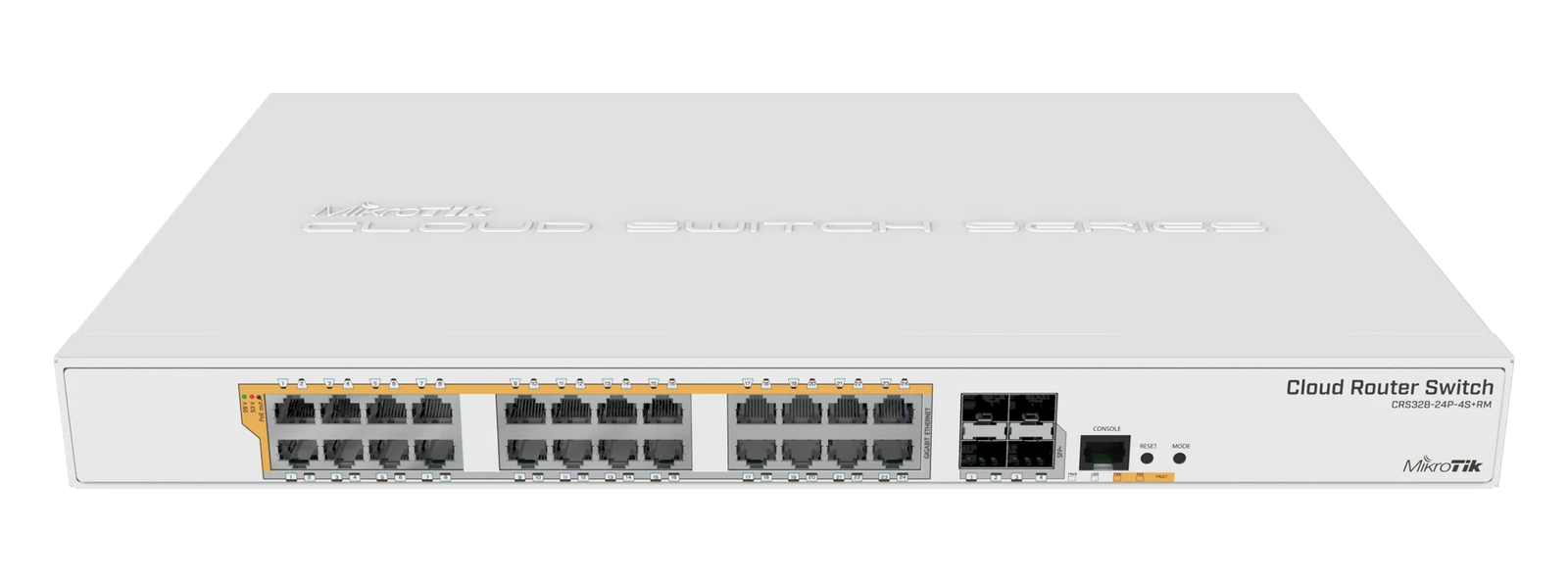 MikroTik 24-Port PoE Gigabit Switch with 4× SFP+ | CRS328-24P-4S+RM Network Switch MikroTik