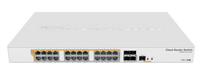 MikroTik 24-Port PoE Gigabit Switch with 4× SFP+ | CRS328-24P-4S+RM Network Switches MikroTik