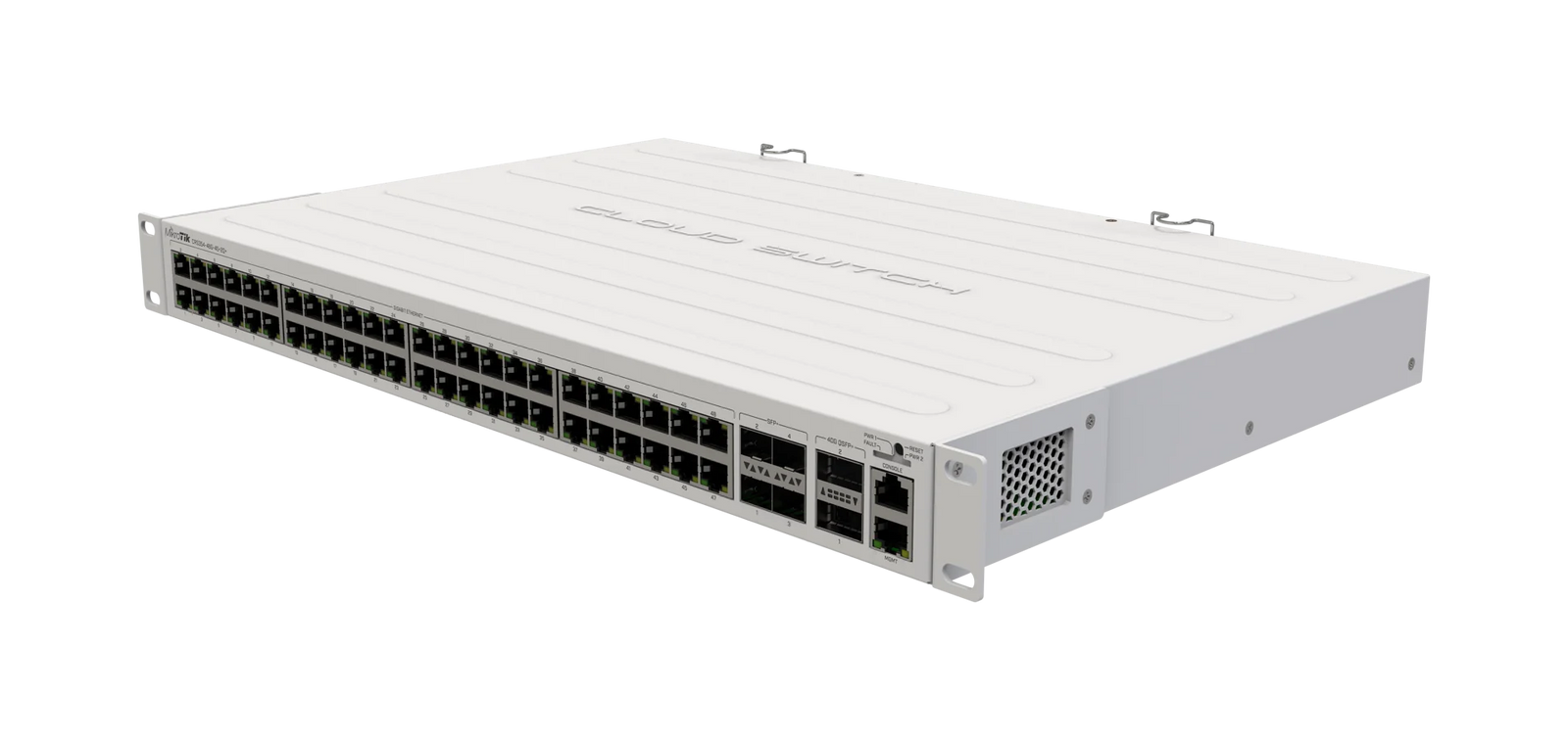 MikroTik Switch 48x1G RJ45 4x10G SFP+ 2x40G QSFP+ High Performance | CRS354-48G-4S+2Q+RM Network Switch MikroTik