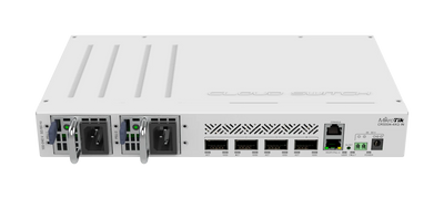 MikroTik 100G Switch 4x100G QSFP28 Low Power 1U Compact Design | CRS504-4XQ-IN Network Switch MikroTik