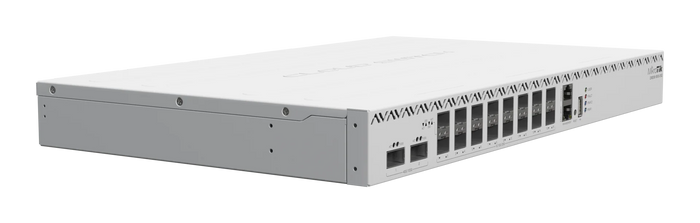 MikroTik 100G Switch 16x25G SFP28 2x100G QSFP28 Dual PSU | CRS518-16XS-2XQ-RM Network Switch MikroTik
