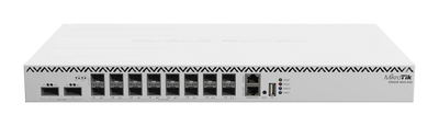 MikroTik 100G Switch 16x25G SFP28 2x100G QSFP28 Dual PSU | CRS518-16XS-2XQ-RM Network Switches MikroTik