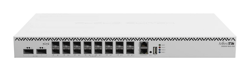 MikroTik 100G Switch 16x25G SFP28 2x100G QSFP28 Dual PSU | CRS518-16XS-2XQ-RM Network Switches MikroTik