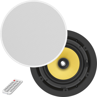 Vision CS-1900P 6.5" Pair 70w Active Bluetooth Ceiling Speakers Vision Speaker Vision