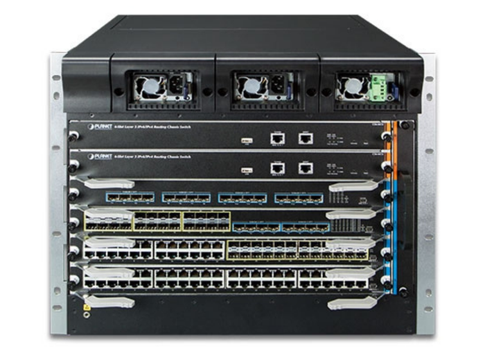 Planet 6-slot Layer 3 IPv6/IPv4 Routing Chassis Switch | CS-6306R Network Switch Planet