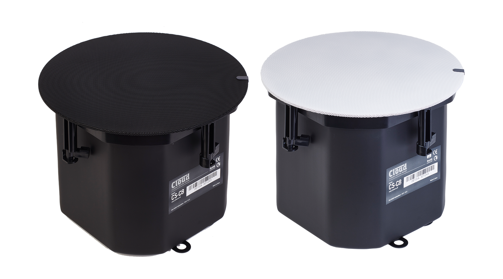 Cloud Electronics CS-C8B & CS-C8W 8" 2-Way In-Ceiling Speakers Speaker Cloud Electronics