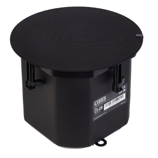 Cloud Electronics CS-C8B & CS-C8W 8" 2-Way In-Ceiling Speakers Ceiling Speaker Cloud Electronics Black