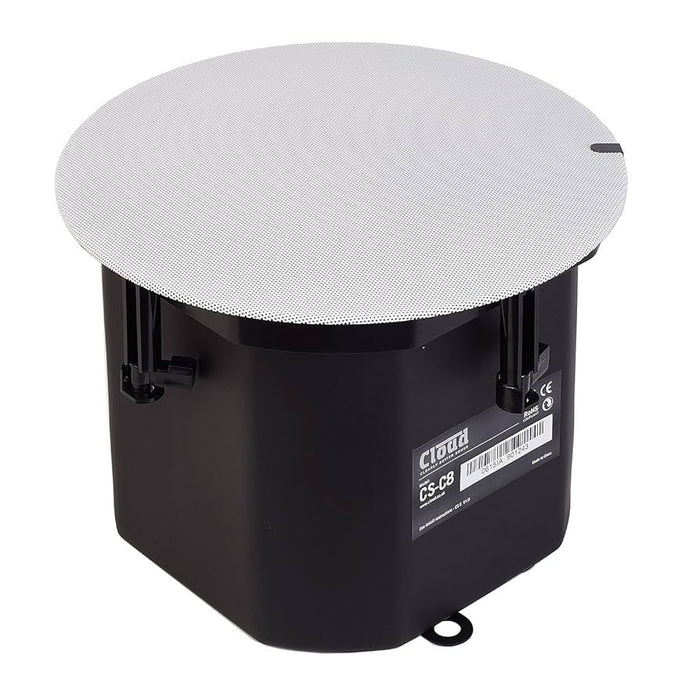 Cloud Electronics CS-C8B & CS-C8W 8" 2-Way In-Ceiling Speakers Ceiling Speaker Cloud Electronics White