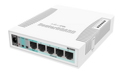 MikroTik RB260GS 5x1G RJ45 1xSFP Compact SwOS SOHO Gigabit Switch | CSS106-5G-1S Network Switch MikroTik