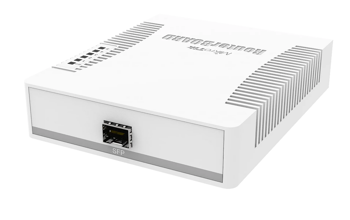 MikroTik RB260GS 5x1G RJ45 1xSFP Compact SwOS SOHO Gigabit Switch | CSS106-5G-1S Network Switches MikroTik