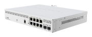 MikroTik PoE Switch 8x1G RJ45 2x10G SFP+ 140W PoE Budget Fanless | CSS610-8P-2S+IN Network Switch MikroTik