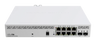 MikroTik PoE Switch 8x1G RJ45 2x10G SFP+ 140W PoE Budget Fanless | CSS610-8P-2S+IN