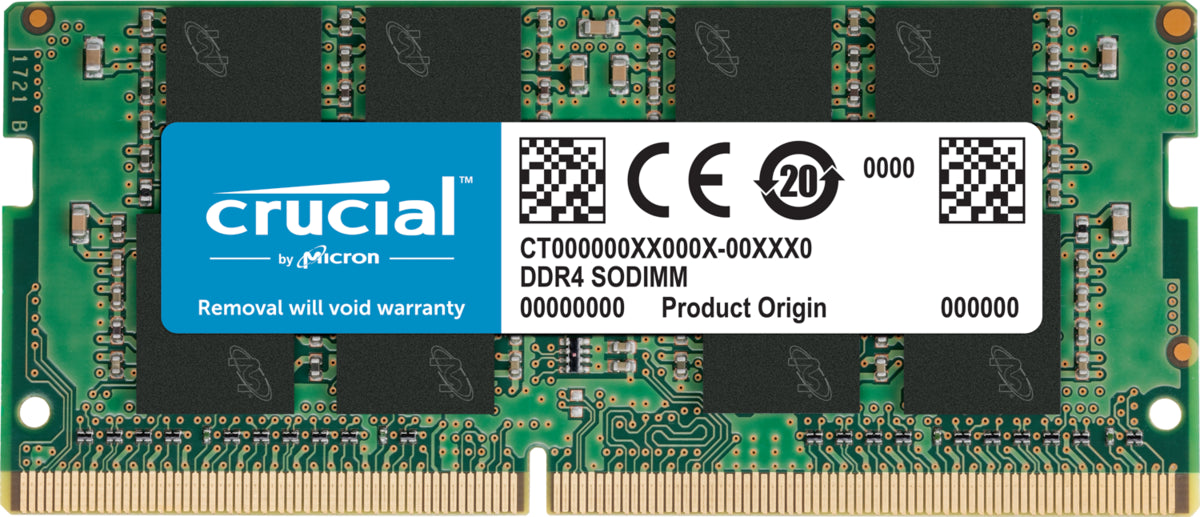 Crucial 32GB (2x16GB) DDR4 3200MHz SODIMM RAM Kit | CT2K16G4SFRA32A Memory Module Crucial