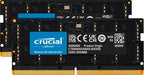 Crucial 64GB DDR5 5600MHz Laptop Memory Kit (2×32GB) | CT2K32G56C46S5 Memory Module Crucial