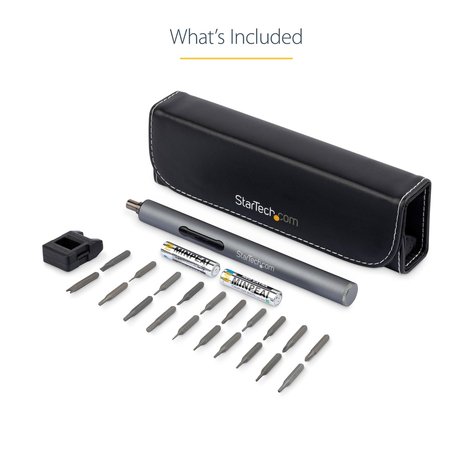 StarTech 20-Bit Electric Precision Screwdriver Set - CTK20PCEDRIVE Cable Accessory Startech