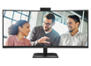 AOC CU34E4CW 34" 120Hz 4ms UWQHD Curved Desktop Monitor Desktop Monitor AOC