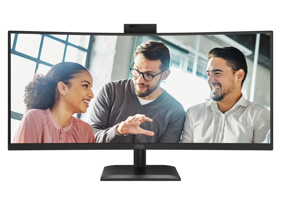AOC CU34E4CW 34" 120Hz 4ms UWQHD Curved Desktop Monitor Desktop Monitor AOC